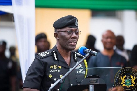 IGP Dr. George Akufo Dampare Calls for Peace and Action in Pre-Election Church Visit
